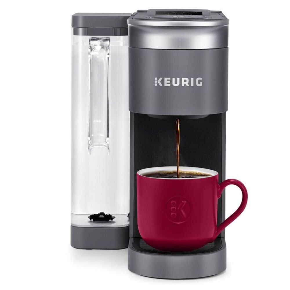 Keurig -  K-Supreme SMART Single-Serve Coffee Maker w Gray